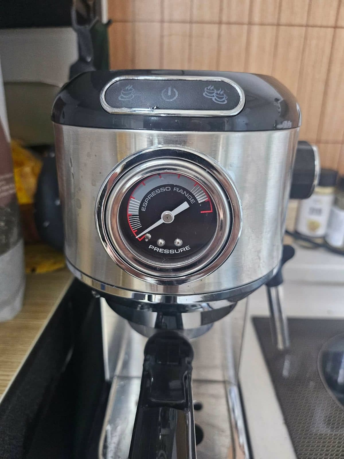 Espresso coffee machine