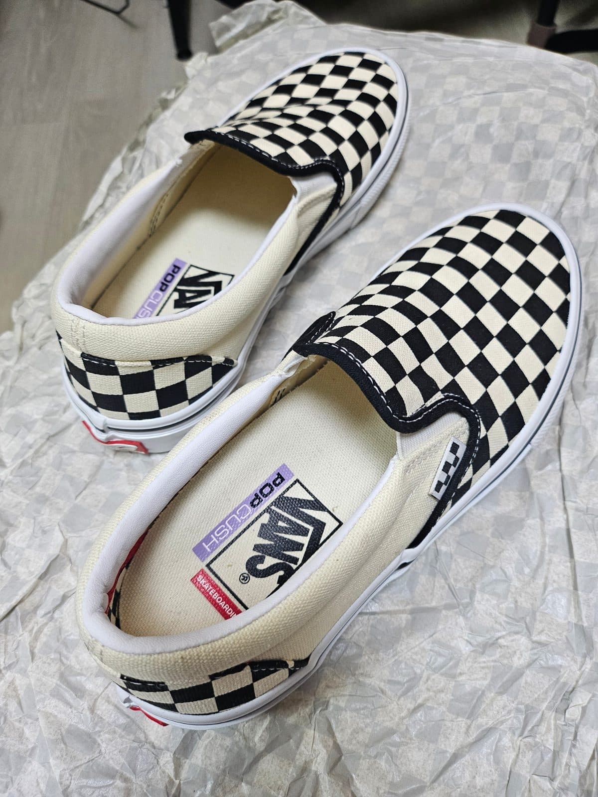 Checkerboard Vans